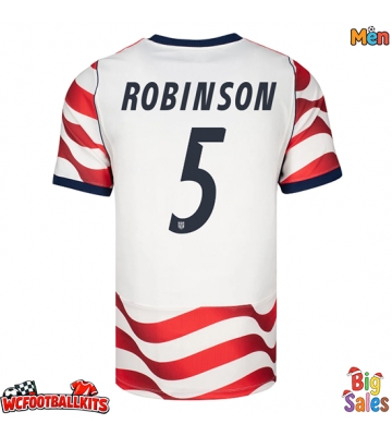 United States Antonee Robinson #5 Replica Home Stadium Shirt World Cup 2026 Short Sleeve